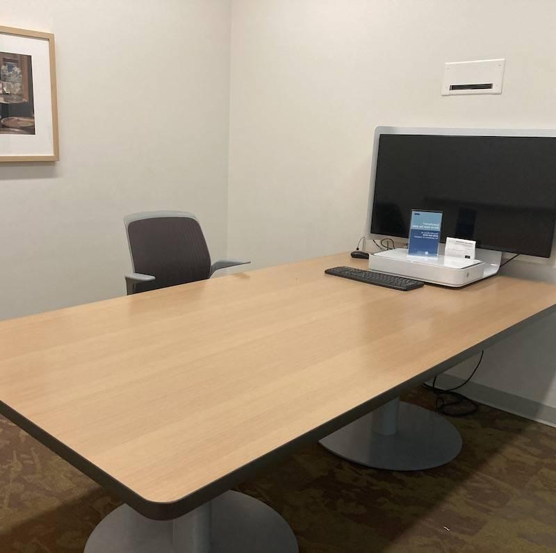 Photo of a Digital Collaboration Room